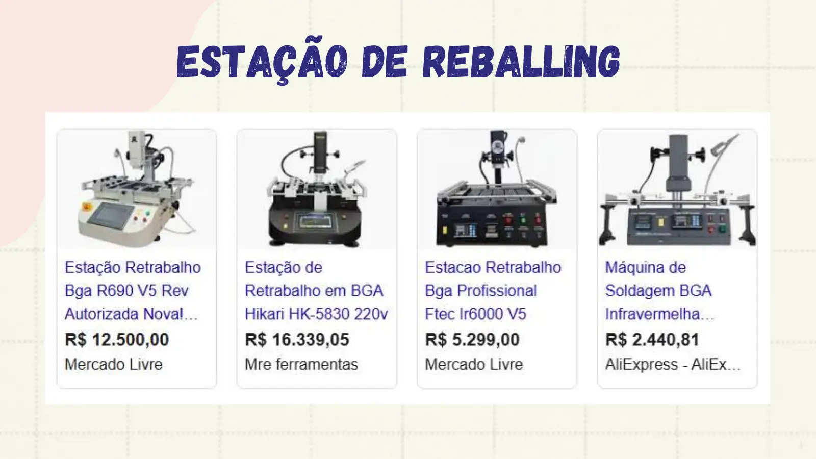 estação de Reballing