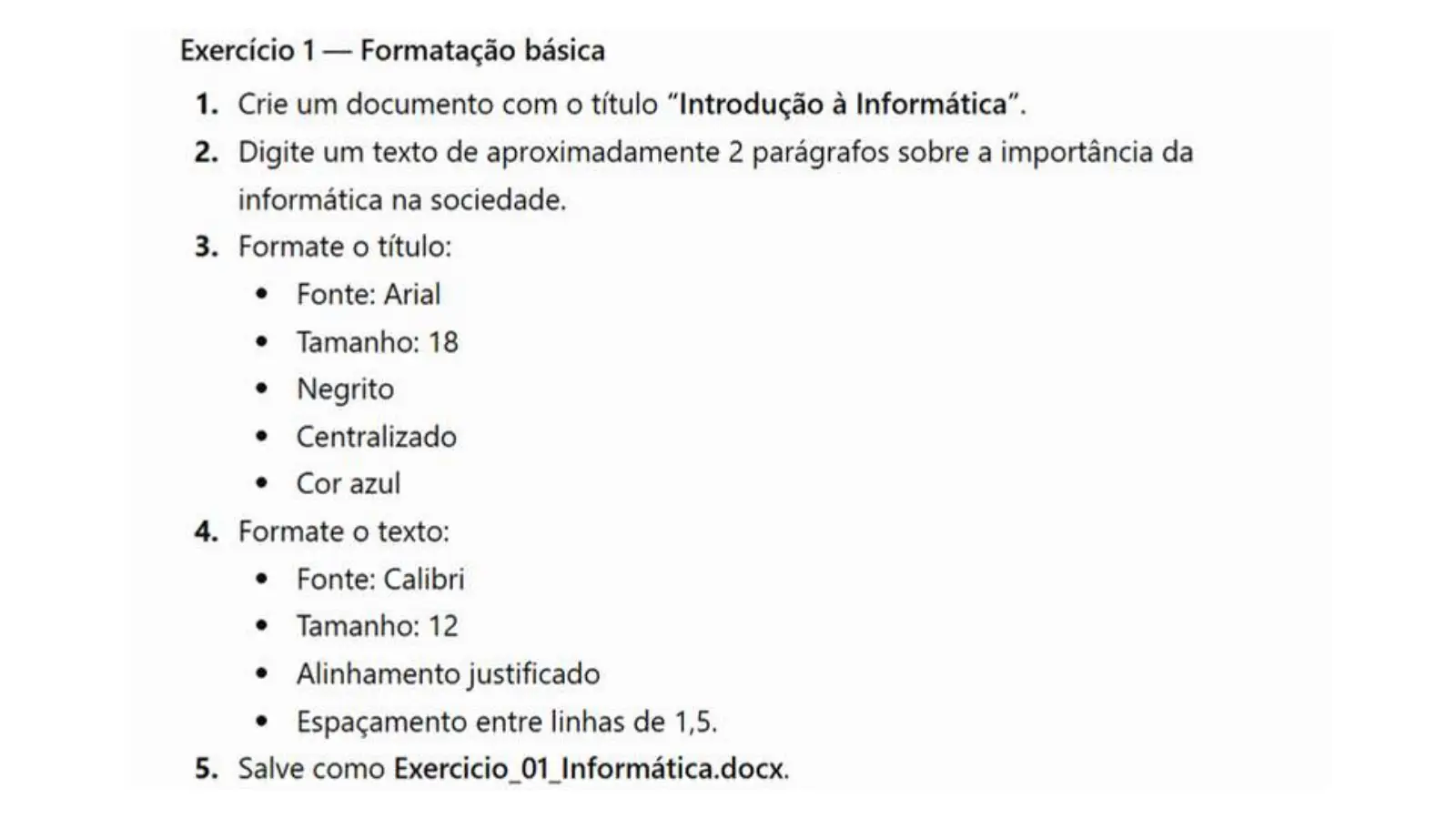 Slide do professor